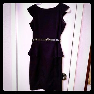 Business professional suit dress -Navy